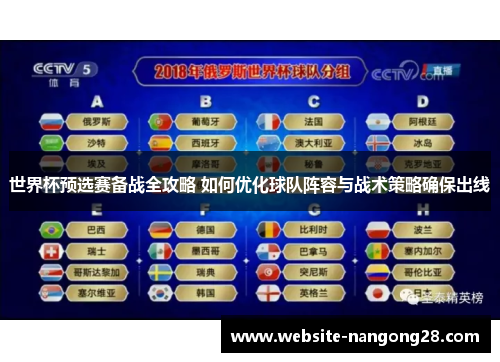 世界杯预选赛备战全攻略 如何优化球队阵容与战术策略确保出线