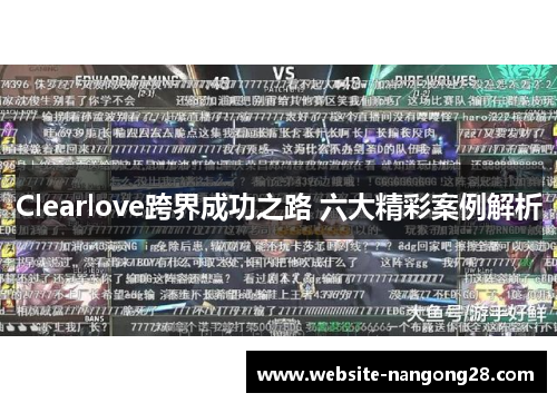 Clearlove跨界成功之路 六大精彩案例解析