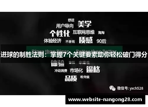 进球的制胜法则:掌握7个关键要素助你轻松破门得分 进球的制胜法则:掌握7个关键要素助你轻松破门得分