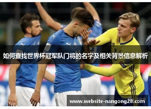 如何查找世界杯冠军队门将的名字及相关背景信息解析
